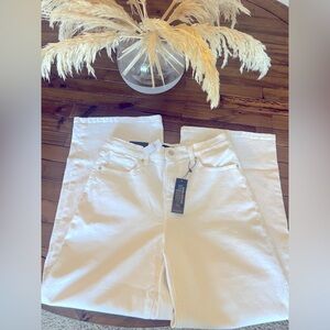 Banana Republic Wide Leg white jeans size 29/8 (new)